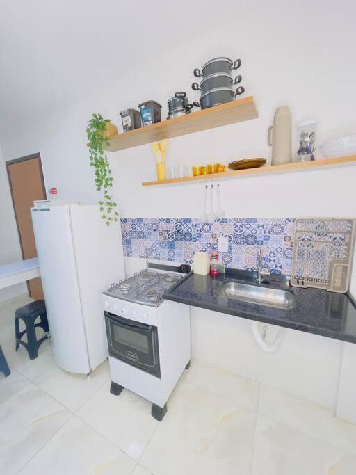 Апартаменты Flat Charmoso Na Cidade, Moderno E Prox A Fraga Maia Фейра-ди-Сантана Экстерьер фото